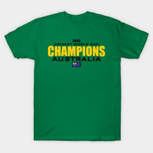 Cricket Australia - World Cup Champions T-Shirt